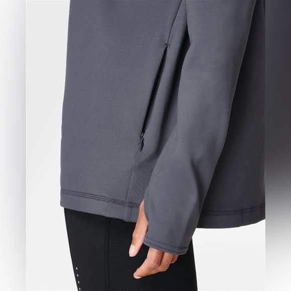 Sweaty Betty Eco Thermal Mock Neck Running Sweatshirt - Picture 6 of 12